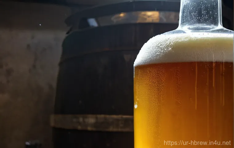 홈메이드 벨기에식 맥주 제조 - **Prompt 1: "The Art of Mashing - A Homebrewer's Kitchen"**
    "A clean and meticulously organized ...